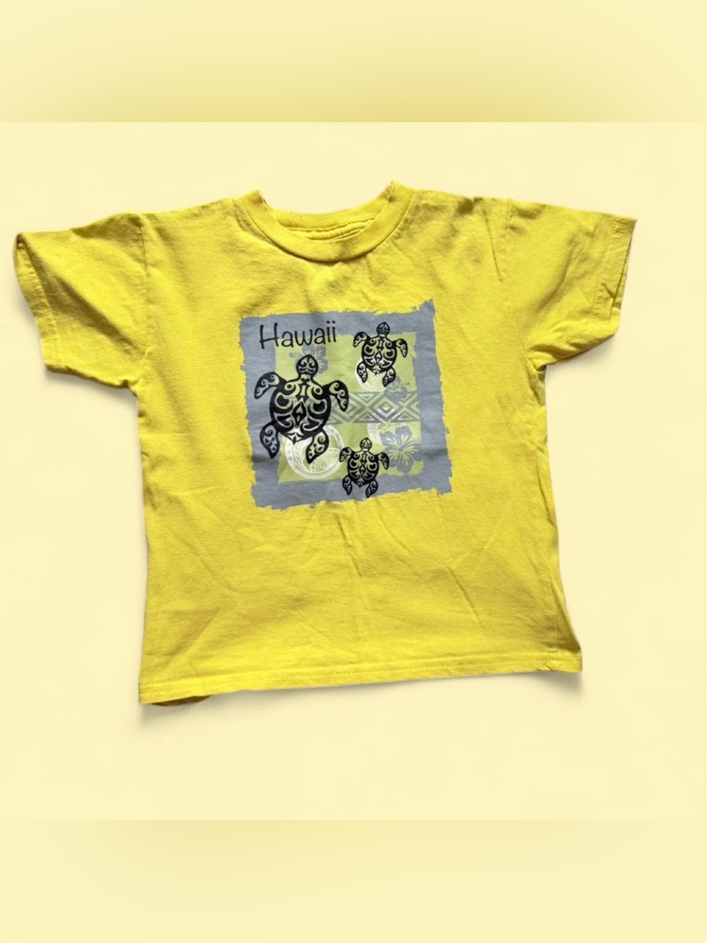 Yellow t-shirt Hawaii 2T